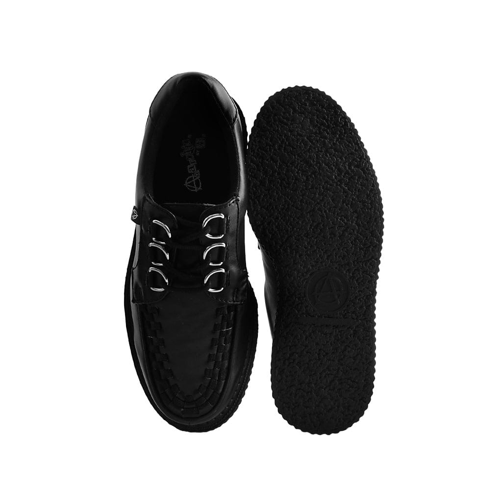 TUK Shoes T.U.K. Anarchic Creeper Black Vegan Faux Leather