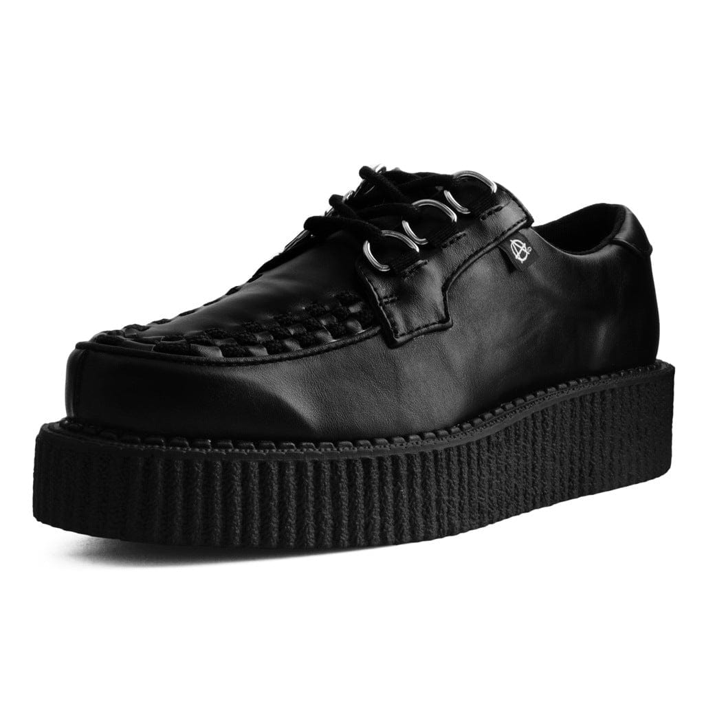 TUK Shoes T.U.K. Anarchic Creeper Black Vegan Faux Leather