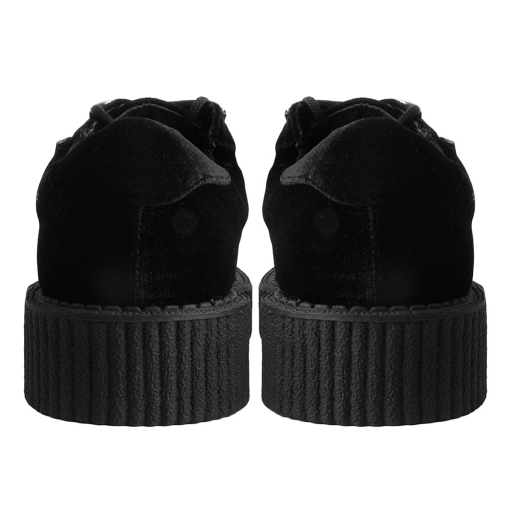 TUK Shoes Anarchic Creeper Black Velvet