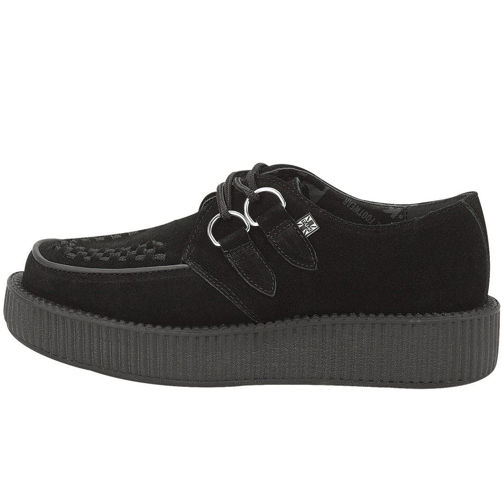 TUK Shoes Viva Lo Sole Creeper Black Suede