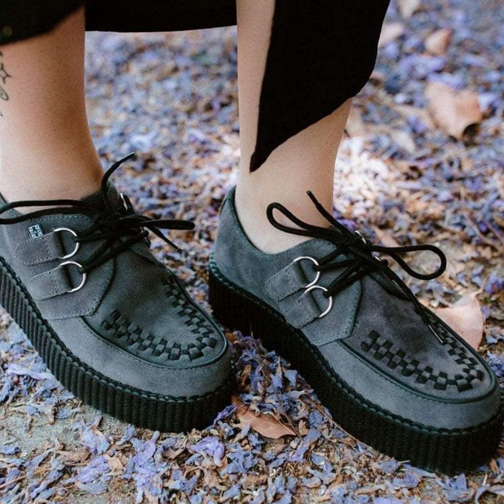 TUK Shoes Creeper Viva High Charcoal Suede